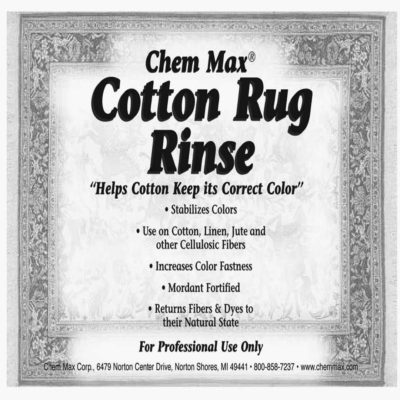 Cotton Rug Rinse