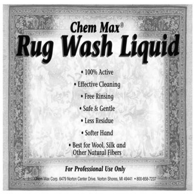 Rug Wash Liquid