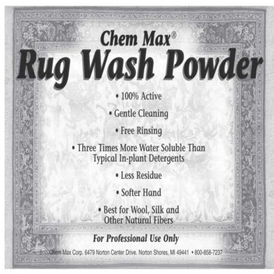 Rug Wash Powder
