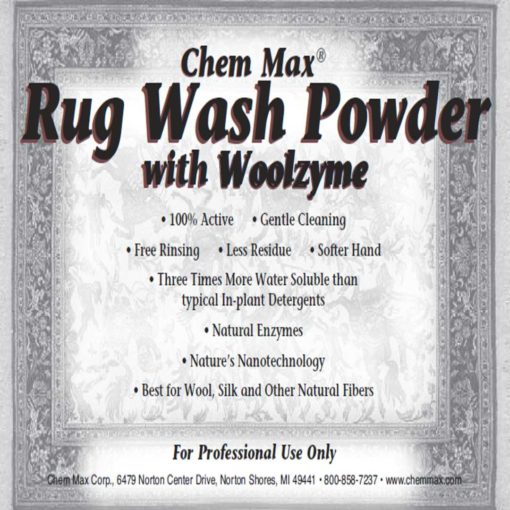 Rug Wash Powder with Woolzyme